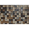 Sample-Barrel Brown Blend 1/2x1/2 1/4 Sheet Tile Sample